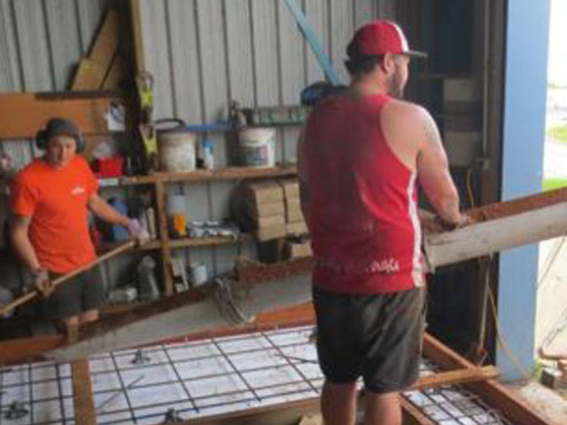 Precast concrete water tank manufactured for residential and rural use